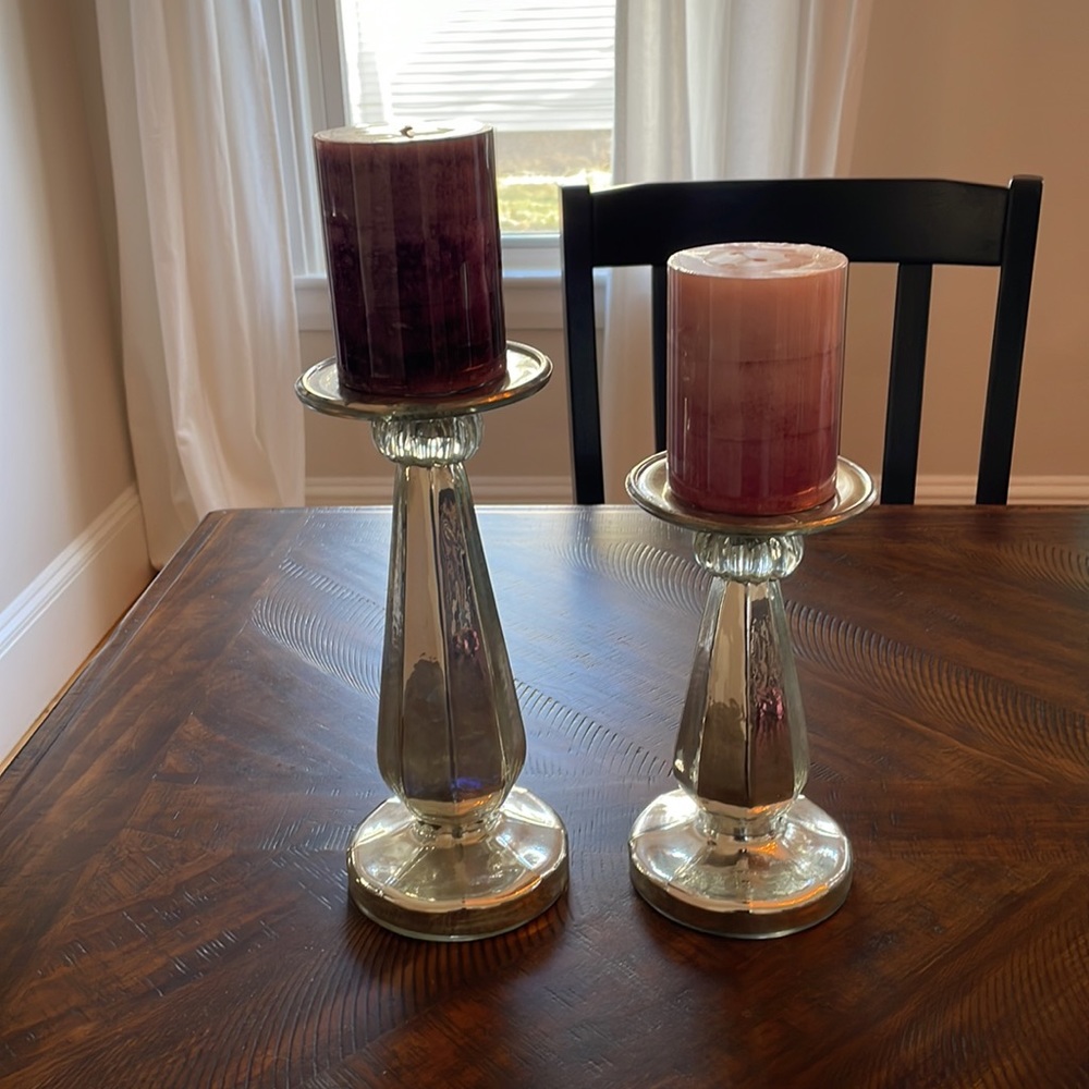 Two Candle Holders